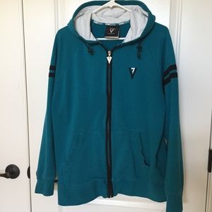 Men's Team Vick Zip Up Hoodie